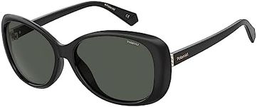 Polaroid Women's PLD 4097/S Polarised Sunglasses, BLACK, 58