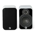 Q ACOUSTICS 5020 Bookshelf Speakers Pair Satin White - 5" Mid/Bass Driver, 1" Tweeter - TV Speakers for Surround Sound System - Vinyl Record Player Speakers Hifi, Gaming PC Speakers