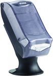 San Jamar Venue Fullfold Control Napkin Dispenser with Stand, 500 Capacity, 8" Width x 17.5" Height x 13" Depth, Clear