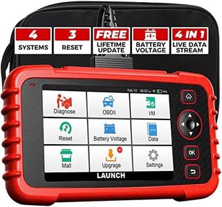 Launch CRP123X OBD2 Scanner Professional Automotive Code Reader for Engine Transmission ABS SRS Diagnostics, with AutoVIN Service Wi-Fi Updates