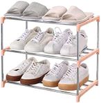 Jucaifu Stackable Small Shoe Rack, 