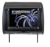 Soundstream VHD-90CC Universal Headrest with 9 LCD/DVD/3 Color Covers, Black/Beige/Gray Skins Included