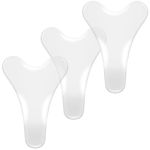 JKJG 3 Pack Camel Toe Concealer for Women,Y Shape Silicone Camel Toe Concealer for Swimsuit,Seamless Underwear Insert Cover Hider for Swimming (Transparent)