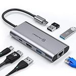 UtechSmart USB C Hub, USB C Etherne