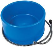 Farm Innovators P-60B 60-Watt Premium Heated Pet Dog & Cat Water Bowl Blue