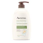 Aveeno Daily Moisturizing Body Wash, Dry Skin Care, Gentle Cleanser, Oat, Shower Product, Lightly Scented. 975mL