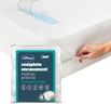 Silentnight Complete Encasement Waterproof Mattress Protector - 30cm Deep Zip Protection Against Allergens & Spillages For a Fresh Hygienic Bed - Quiet Rustle Free - Hypoallergenic & Washable, Single
