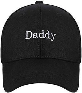 Agshcqi Adjustable Baseball Cap Daddy Hat Headdress Dad-Cap Hat Sunhat Hip-Hop Flat Snapback Black