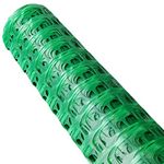 GardenersDream Green Plastic Fence Barrier Safety Mesh (15m)