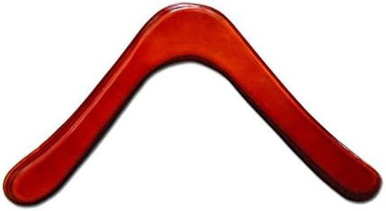 Hummingbird Jarrah Finish Australian Wood Boomerang. Hand Crafted Wooden Boomerang Made by an Austalian National Champion.