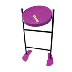 Jumbie Jam JJ1058-PU Steel Pan Kit - Beginner Steel Drum - Purple