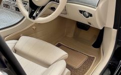 CHIRON 10D Compatible with Jeep Sub-4m SUV Custom Fitted 10D Antiskid Car Floor Mats - Beige