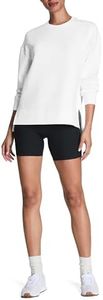 SPANX AirEssentials Crewneck Tunic - Below-Hip, Relaxed Fit - Offers UPF 50+ Protection - Small - Powder