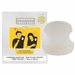 SlickFix Underarm Sweat Pads (Pack of 24) Dress Shields for underarm women, Disposable underarm sweat pads, Armpit sweat prevention, Sweat absorbing pads| Absorbs sweat and reduces odour| Unisex