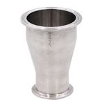 Dernord Sanitary Fitting Reducer Fitting SUS304 Tri Clamp Ferrule Style 3" Tube OD to 2" Tube OD