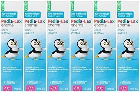 Pedia-lax FLEET ENEMA CHILDREN, 2.25 Fl Oz (Pack of 6)