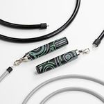 Crossrope Get Strong Set - Weighted Jump Ropes for Strength Training - Improve Power and Endurance in a Fun Jump Rope Workout - Medium