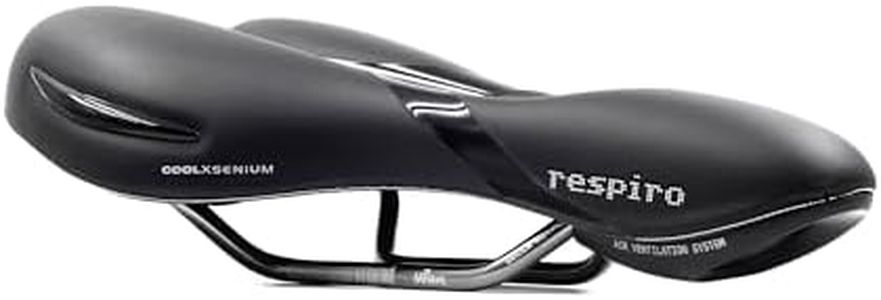 Selle Royal Respiro Men's Bicycle Saddle, Black