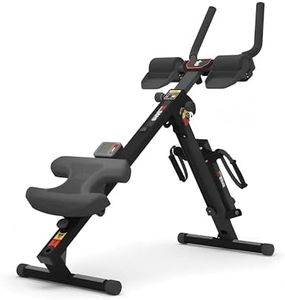 TOUSAINS 3 in 1 Rowing Machine, Ab Machine with Resistance Bands, Abdominal Trainers for Full Body Workout, Fitness Foldable Equipment Rowing Machine for Home Gym