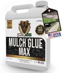 PetraMax Mulch Glue for Landscaping Concentrate, Mulch Binder Glue, Pea Gravel, Mulch for Garden, Mulch for Landscaping, Landscape Rock Glue, Gravel Glue & Lock (Max, 1 Gal)