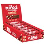 Nakd Bakewell Tart Natural Fruit & Nut Bars - Vegan - Healthy Snack - Gluten Free - 35g x 18 bars