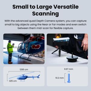 Revopoint MIRACO Plus 3D Scanner – High-Precision Handheld Device