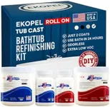 Ekopel 2K Roll On Tub Cast Bathtub 