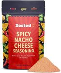 Spicy Nacho Cheese Seasoning - XL 6 oz Bag - Zested Mega Cheese Flavor with Plenty of Kick - Gluten Free and Nut Free - Goes Great On Snacks, Appetizers, Dips, and Spreads