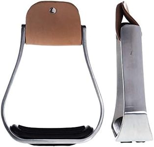 Aime Imports Western Aluminum Padded Bell Stirrups