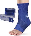 NEENCA Ankle Brace for Sprained Ankle with Removable Strap, Compression Sleeve for Plantar Fasciitis Relief Achilles Tendonitis, Ankle Support Brace, Ankle Stabilizer Wrap for Pain Relief, Women & Men