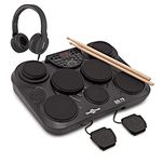 Tabletop Electric Drum Set DD70 by Gear4music with Pro Headphones