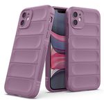 Zapcase Back Case Cover for iPhone 11 | Compatible for iPhone 11 Back Case Cover | Matte Soft Flexible Silicon | Liquid Silicon Case for iPhone 11 with Camera Protection | Lavender