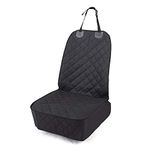 Honest Outfitters Dog Car Seat Cover, Pet Front Cover for Cars, Trucks, and Suv's - Waterproof & Non