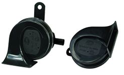 HELLA 012010881 Black 12V BX Trumpet Horn Kit (Bmw)