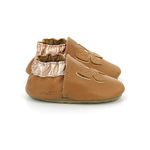 Robeez Baby Girls Flyinthewindcrp Crib Shoe, Camel, 7.5 UK Child