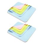 HUMBLE Ultra Soft Microfiber Cleaning Cloth for Laptop Screen Phone Camera Lens Tablet Monitor Sunglasses Soft Lint Free Reusable Wipes for Electronics Optical Glass Non Abrasive Microfiber Pack of 10