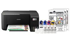 Ink Experts Dye Sublimation A4 Printer Bundle - Windows Compatible with Epson ET281* Series inc. Printer and Inktec Sublinova Inks