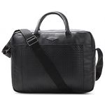 POLICE Iconic 14" Briefcase-Black Stylishly Designed Laptop Briefcase for Men Office and Casual use