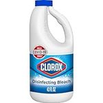 Clorox Disinfecting Bleach, Concentrated Formula, Regular - 43 Ounce Bottle (Package May Vary)