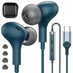 USB C Headphones Wired Earbuds for 