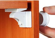 Baby Proofing Magnetic Cabinet & Drawers Locks Child Safety -12 Latches & 2 Keys BabyTrust