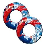 Toy Deals USA Spidrman Swim Tube Bundle, 2 Pack Swim Rings 20", Pool Floats for Kids, Pool Inflatable Rings, Boys & Girls 3-6 Years
