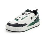 Red Tape Casual Sneaker Shoes For Men | Elegantly Rounded Front, Soothing Insole & Impact-Resistant Comfort Green, 10 Uk