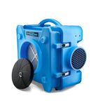 B-Air BD-AS-550-BL Blue Air Scrubber HEPA Air Filtration System Negative Air Machine Airbourne Air Cleaner