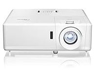 Optoma UHZ50 Smart 4K UHD Laser Home Theater Projector | 3000 Lumens | HDR Adjustment Options | Cinematic Color | Flexible Installation 1.3X Zoom & Vertical Lens Shift | Works with Alexa & Google