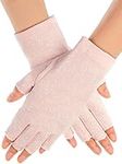Women Sunblock Fingerless Gloves Su