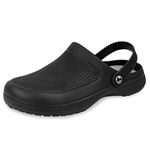 Lakeland Active Men's Wigton Clogs - Black - 9 UK