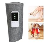 Leg Compression Massager, USB Charging LED Display Heated Leg Massager with 5 Levels Massage Fits Most Sizes for Relaxing Legs