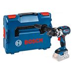 Bosch Professional 18V System GSB 18V-110 C Cordless Combi Drill (max. Torque of 110 Nm, excluding Rechargeable Batteries and Charger, in L-BOXX)