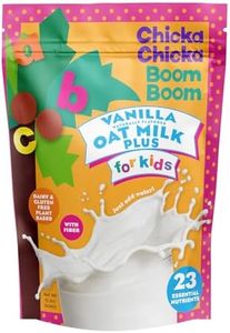 Chicka Chicka Boom Boom Vanilla Oat Milk Plus, Plant-Based Toddler Protein Drink Mix, 23 Vitamins & Minerals, Dairy-Free, FOS for Digestion, Kid-Friendly Taste, Ages 1+